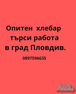 Опитен хлебар