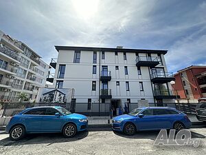 Двустаен апартамент със собствен двор в сграда с Акт 16
