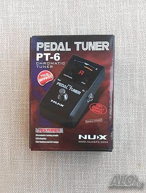 Хроматичен тунер NUX РТ-6, тип педал