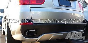 Накрайници за ауспух на BMW X5 E70 2007-2009 без LCI (фейслифт) модел.