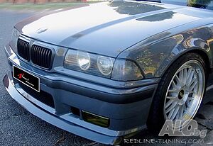 Спойлер лип за М броня на BMW E36