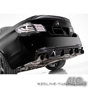 Дифузьор за задна броня на BMW F10 седан