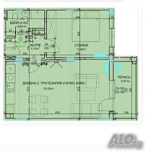 Продажба 2-стаен гр. Пловдив - Христо Смирненски 70m²