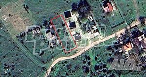 Урегулиран парцел с частична гледка към морето в село Топола