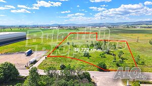 Инвестиционен парцел 46 772 кв.м. в индустриална зона Костинброд