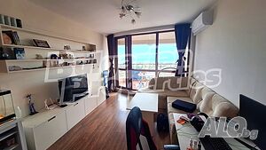 Обзаведен двустаен апартамент с морска гледка в кв. Виница, Варна