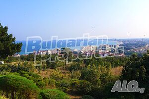 Панорамен парцел за застрояване край Слънчев бряг