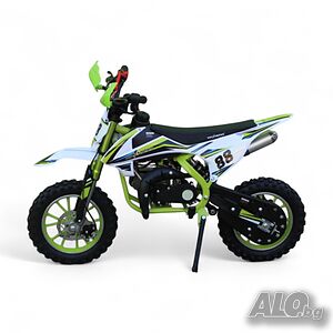Детски Кросов Мотор 50кубика/50cc MaxMotors Sport - Зелен