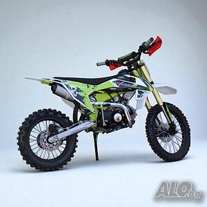 Бензинов кросов мотор 125 кубика MX Sport Spirit - Green