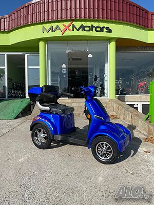 Нов Модел Електрическа четириколка 1500w MaXmotor blue