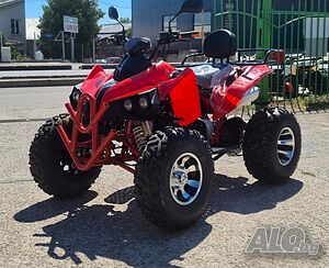 ATV/АТВ Бензиново 200 кубика/cc MaxMotors Devil Sport - Червено