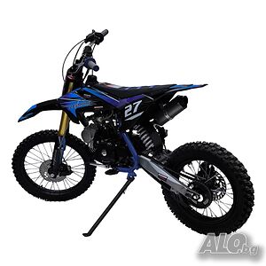 Бензинов кросов мотор 125 кубика MX Sport Spirit - blue