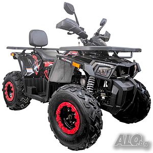 ATV 200 кубика Бензиново Shark Black с LED дисплей