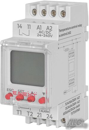 Реле за контрол на температура с външен датчик e.control.h02