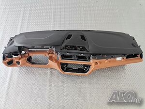 Ново Табло BMW 5 G30 G31 G38 Lci без HUD Cognac гума