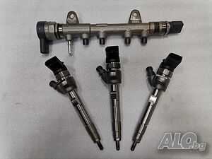 К-т 3 Дюзи с Рейка 8579232 BMW B37C15A F40 116d F45 LCI 216d Mini