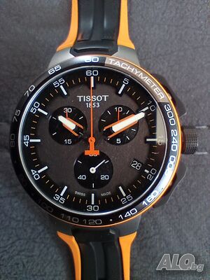 Tissot T-RACE CYCLING ORANGE SILICONE.