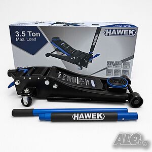 Профи Нископрофилен крик крокодил 3,5 тона с педал 75 - 510 ММ HAWEK