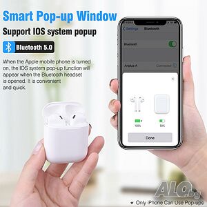 Ликвидация Безжични Слушалки i16 iphone samsung airpods huawei xiaomi