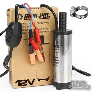 Професионална Помпа за нафта масло дизелово гориво - 15 l/m - 12V кола