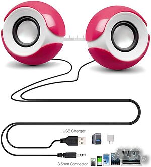 Активни тонколонки с USB - 2 x 3 W - G102