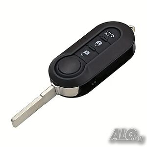 Дистанционно/кутийка за ключ за Fiat 500, Ducato, Bravo, Stilo, Punto, Panda, с острие