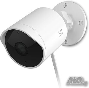 Xiaomi YI Outdoor Camera, 1080p HD, 110°, за външен монтаж, Wi-Fi