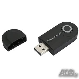 Blutooth предавател Безжичен Bluetooth адаптер 3,5 мм жак AUX + USB