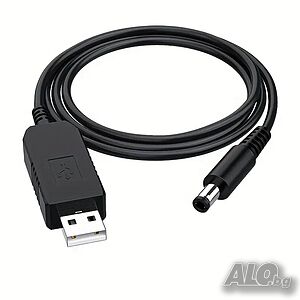 5 V към 8.4 V USB кабел за повишаване на напрежението, с жак 5,5 x 2,1 mm