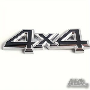 Метална емблема за кола 4x4