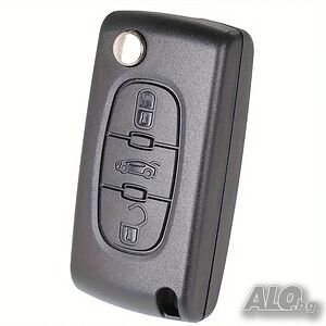 Кутийка за ключ с 3 бутона за Peugeot/Citroen 207 307 308 407 607 Partner Berlingo C2 C3 C4