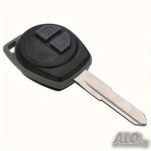 Кутийка за ключ с 2 бутона за SUZUKI Vitara, Swift, Ignis и други, с острие HU87/133