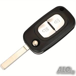 Кутийка за ключ изкачащо острие с 2 бутона за Renault Clio, Kangoo, Master, Modus, Twingo, Nissan Pu Аксесоари | Резервни части, консумативи, аксесоари | Димитровград
