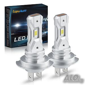 LED лампи за фарове, H7 3570, plug-and-play - комплект 2 бр.