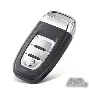 Кутийка за ключ с 3 бутона за AUDI A2/A3/A4/A6/A8/RS4/RS5/Q5/Q7/S4/S7/S8, с острие