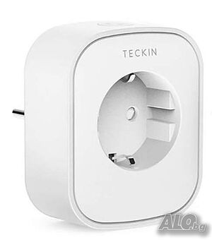 Смарт WiFi контакт TECKIN SP 22, гласови команди Alexa,16А
