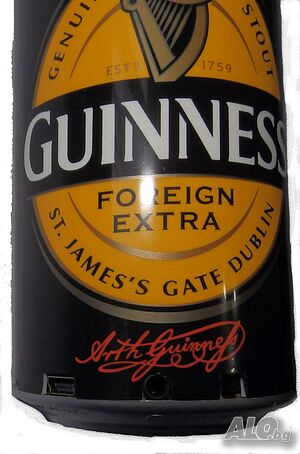 Тонколона и МР3 плейър в кутийка от бира GUINESS