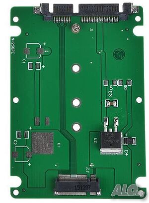 M.2 NGFF (SATA) SSD към 2,5 SATA адаптер