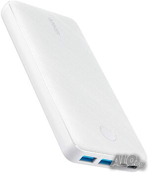 Power Bank Anker 20000, Power Bank 20 000 mAh с технология PowerIQ,USB-C и micro USB вход
