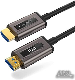 10 метра HDMI оптичен кабел, ICZI 4K@60Hz, V2.0, ​​18Gbps