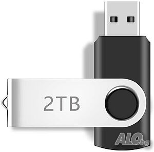 USB флаш устройство 2 TB - 2000GB за съхранение на данни, съвместимо с компютър/лаптоп