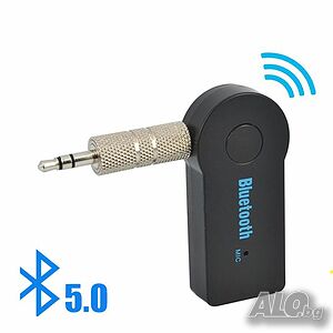 BLUETOOTH 5.0 A2DP Аудио адаптер, AUX 3.5mm