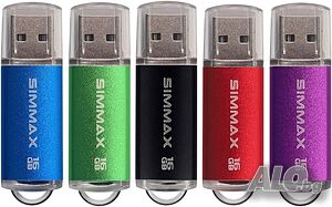 SIMMAX 16GB USB 2.0 флаш устройство с LED индикатор 16GB