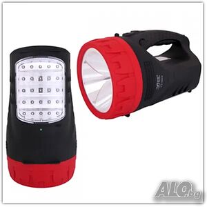 Мощен охранителен фенер 5W + 25 LED диода, YJ 2829​