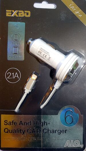 Висококачествено зарядно устройство за кола за iPhone 12V-24V