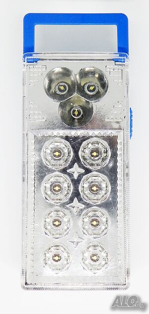 Мини преносима LED лампа 8 + 3 диода