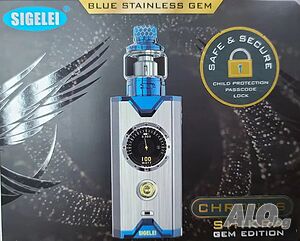 Електронна цигара/вейп Sigelei Chronus Shikra Gem Edition 200W TC, стартов комплект