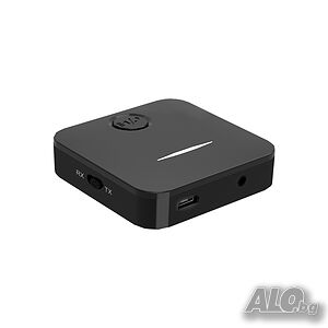 B5 Bluetooth 5.0 2в1, 3,5 мм AUX, вграден микрофон, 12 часа батерията, за телевизор, компютър