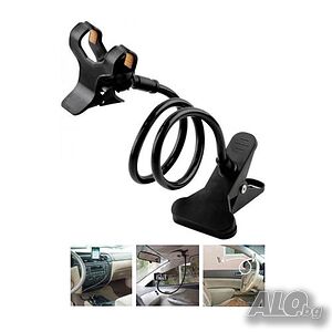 Omega Universal Clip Holder - поставка с огъващо се 60 см рамо, двойна щипка до 100 мм