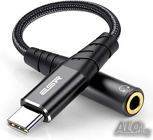 ESR Type C към 3,5 mm DAC Audio адаптер